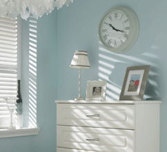 Designer Bedroom - Prima Curved Gardenia